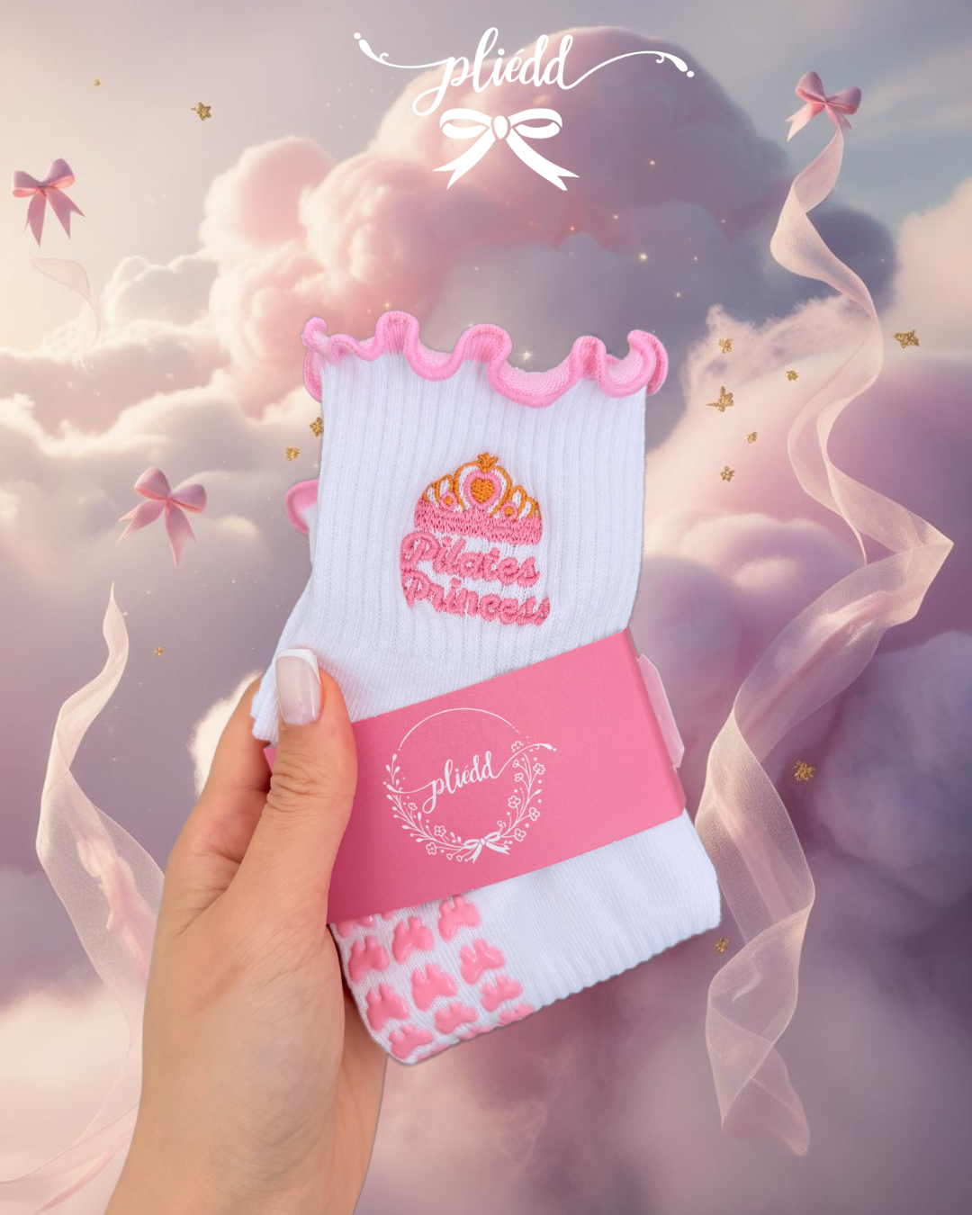 Pilates Princess Grip Socks
