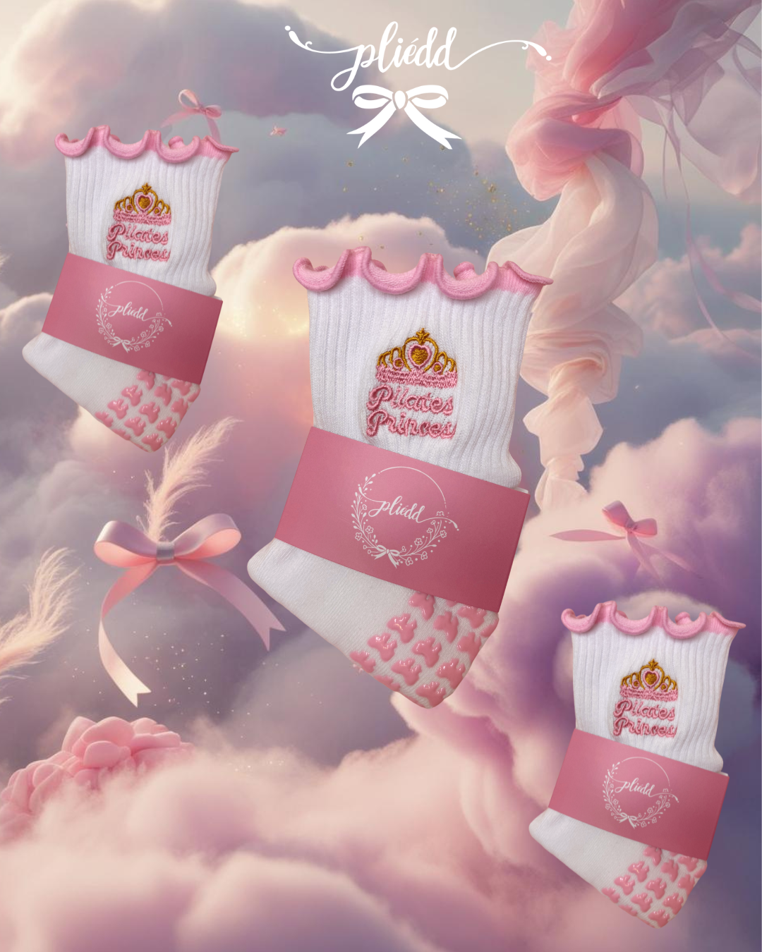 Pilates Princess Grip Socks